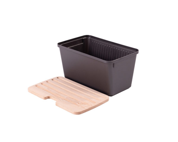 Brotbox mit Holzdeckel