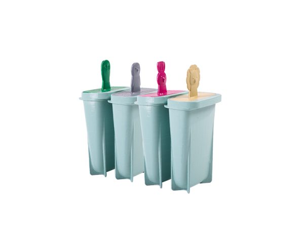 Stieleisform 4er Set mit Tiermotiv