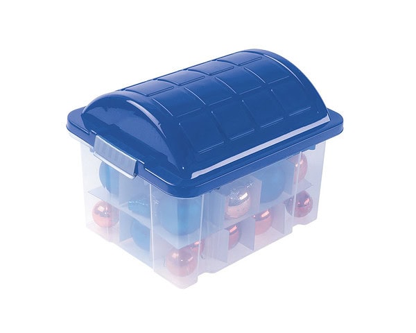 Weihnachtsbox 27L mit Deckel