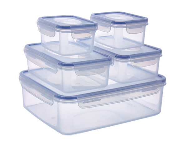Safe-Boxen eckig 5er-Set