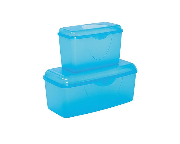 Toast- und Knäckebrot-Boxen "Snack" 2er-Set
