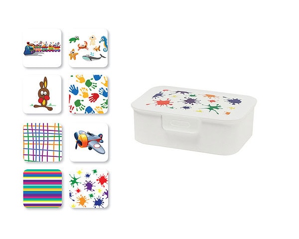Lunch-Box bedruckt, mittel