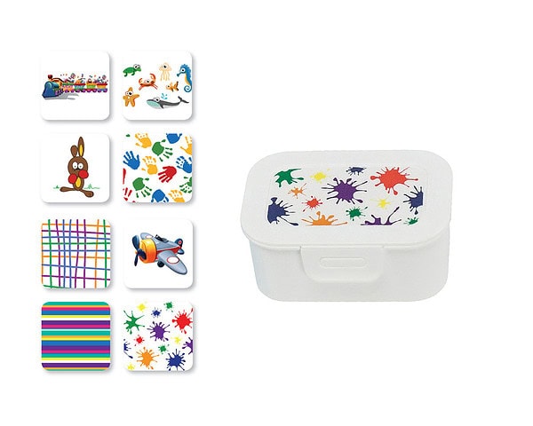 Lunch-Box bedruckt, mini