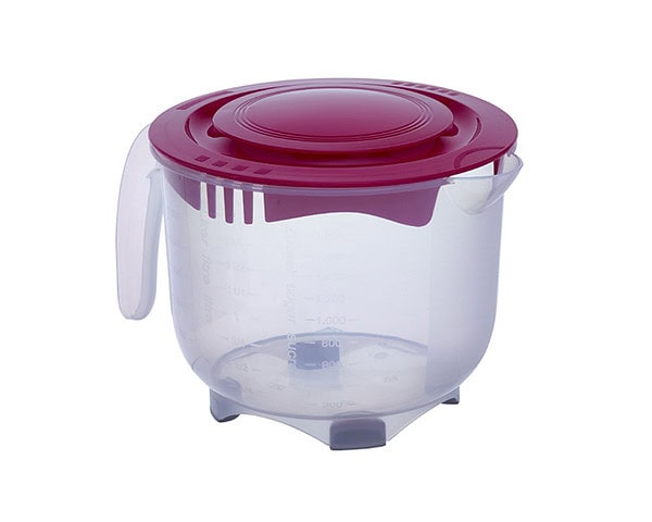 Rührschüssel mit Deckel, 2L